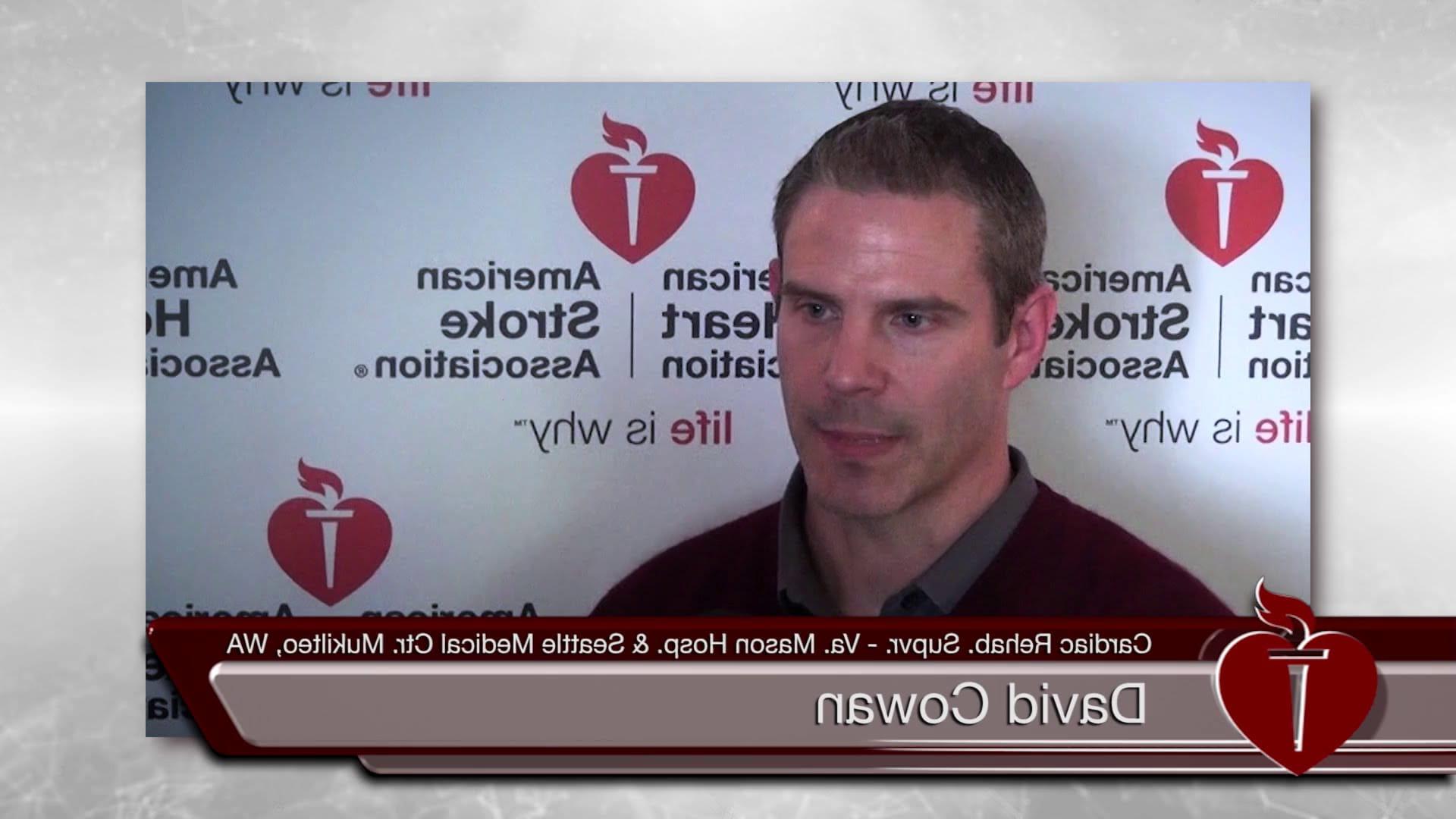 Cardiac Rehab supervisor David video screenshot